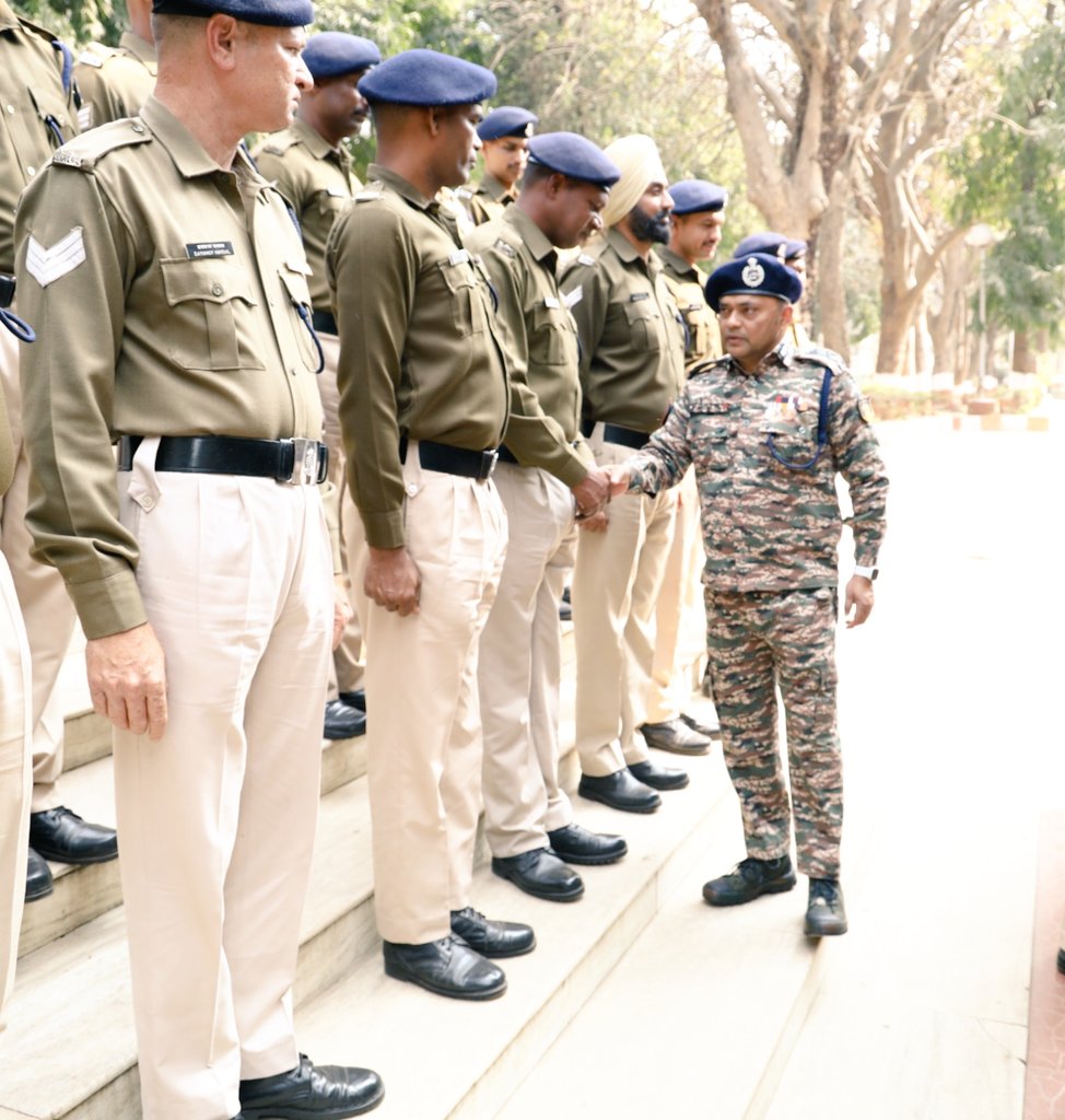 CRPF_Jharkhand's tweet photo. IG CRPF JKD Sector and all ranks extend their heartiest congratulations to 154 Bn CRPF for securing the “Best Contingent” Award during the 77th Republic Day Celebration of the Govt of Jharkhand at Ranchi, Jharkhand 🇮🇳
#CRPF #RepublicDay2026 #BestContingent #Jharkhand #NationFirst https://t.co/gqKeJ5p673