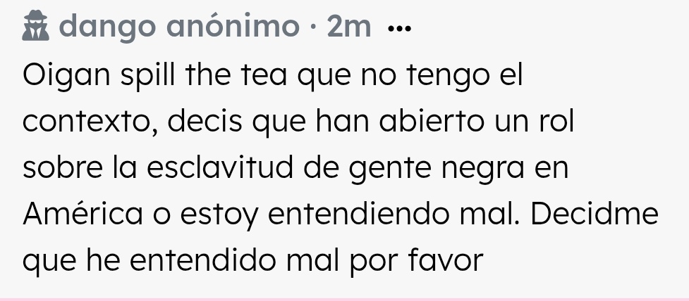 dango_cc's tweet photo. si es así pediría más contexto y más claro, por favor. no me gustaría estar colaborando a la desinformación, y por más que haya buscado no he encontrado ningún rol con esta premisa... si es así me gustaría saberlo para informar de verdad, es un tema muy peliagudo. https://t.co/bWerlZNLMp
