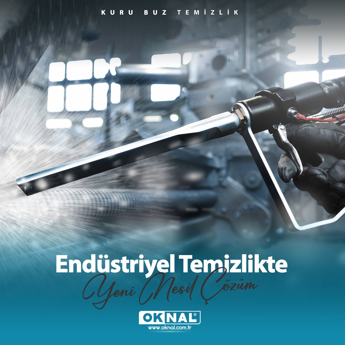 oknalgroup's tweet photo. Endüstriyel Temizlikte Yeni Nesil Çözüm!
Kuru buz temizlik, endüstriyel temizlikte kullanılan yenilikçi ve etkili bir yöntemdir. 

Endüstriyel temizlik uygulamalarınız için bizimle iletişime geçebilir, soru ve sorunlarınıza cevap bulabilirsiniz. https://t.co/23Ij5J4BdJ