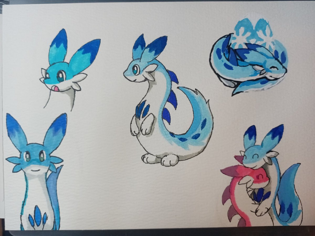 Here's some chillet drawings