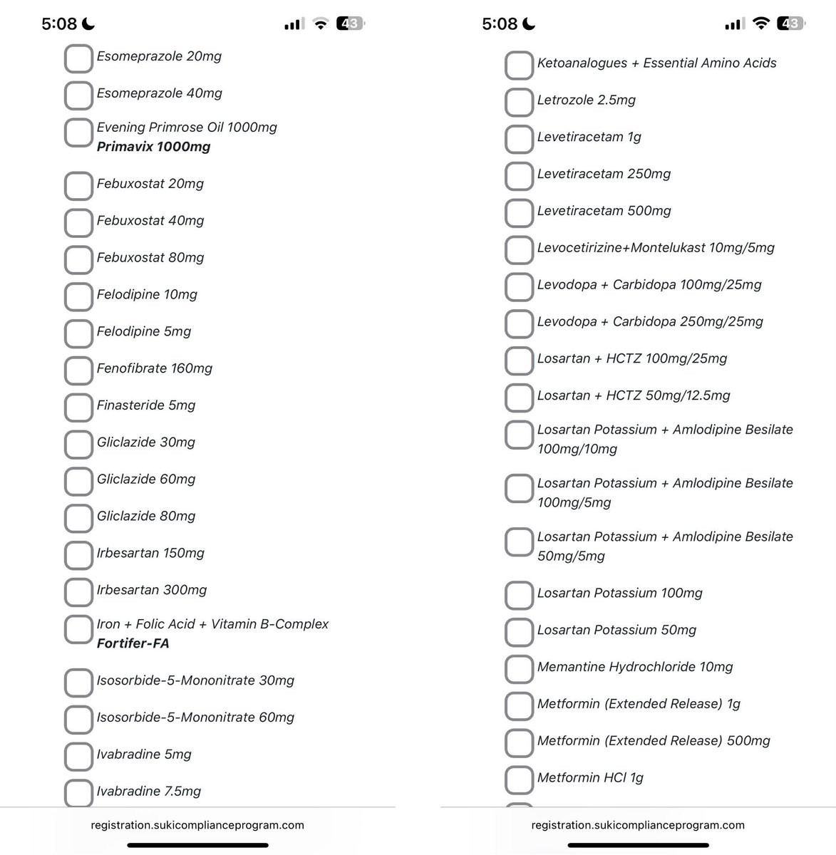 BAYONGBIN's tweet image. #BYBFINANCIALTIPS

Did you know that Mercury Drug has a compliance program that gives you 22% - 30% discount if you buy 15-30 pcs per month? This only applies to Unilab products. This applies even to non-senior citizens or PWD.

registration.sukicomplianceprogram.com

Every peso counts!