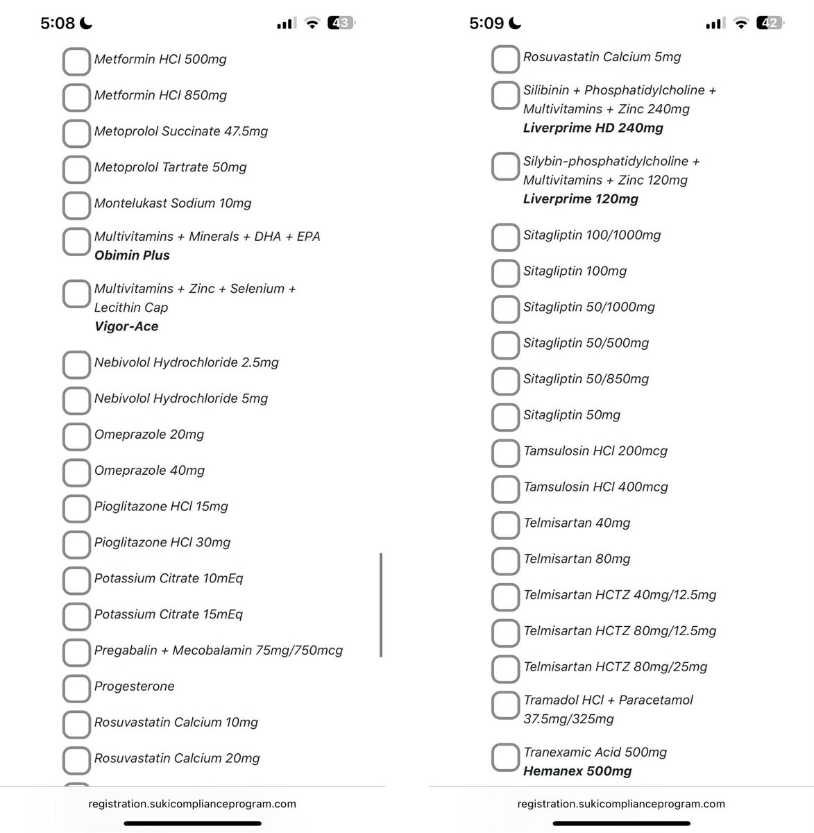 BAYONGBIN's tweet image. #BYBFINANCIALTIPS

Did you know that Mercury Drug has a compliance program that gives you 22% - 30% discount if you buy 15-30 pcs per month? This only applies to Unilab products. This applies even to non-senior citizens or PWD.

registration.sukicomplianceprogram.com

Every peso counts!