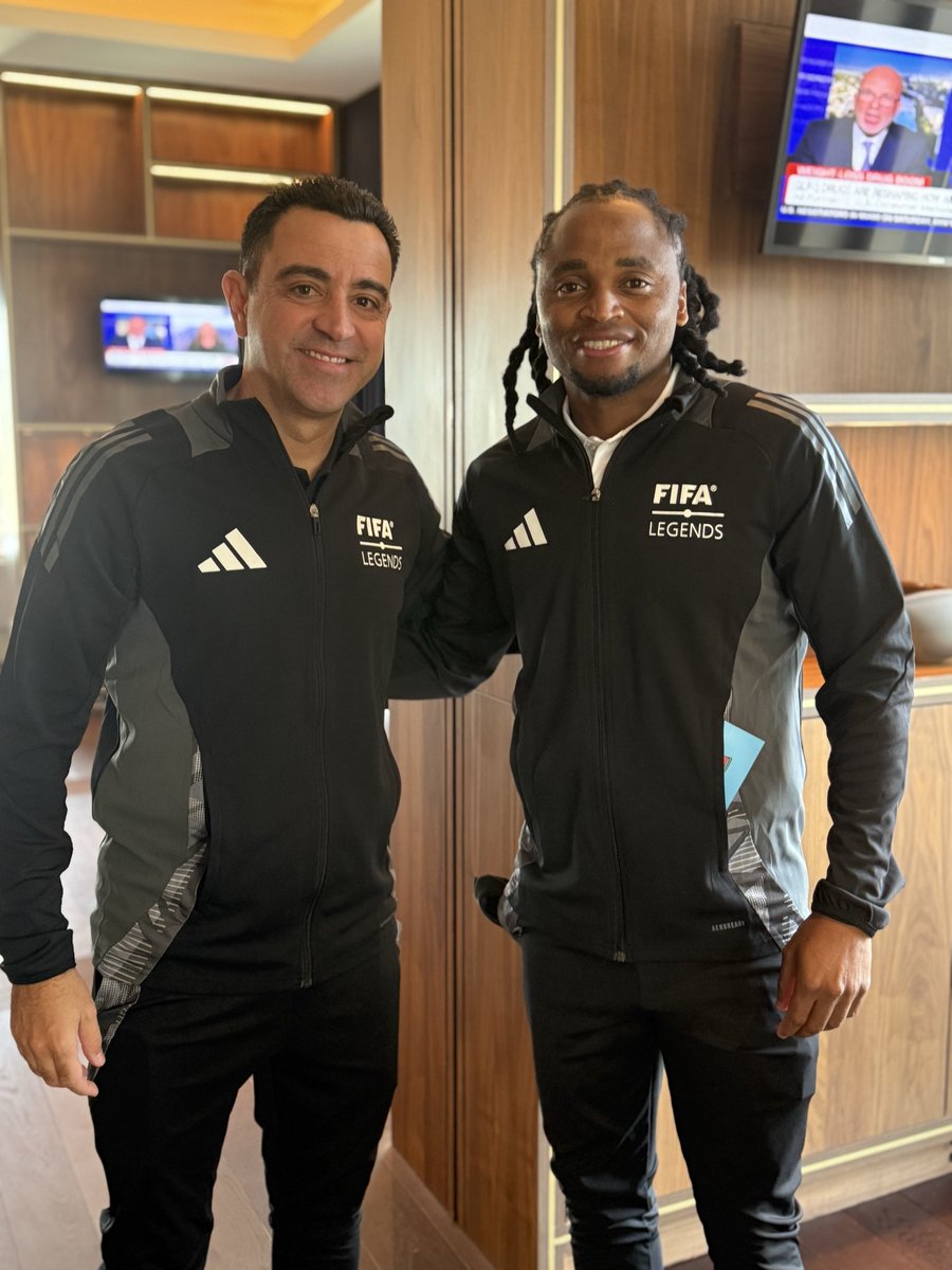 Mutual Respect 🫡 
Thank you Legend <a href="/xavi/">Xavi</a> 🎱 
🇿🇦x🇪🇸🫱🏾‍🫲🏿