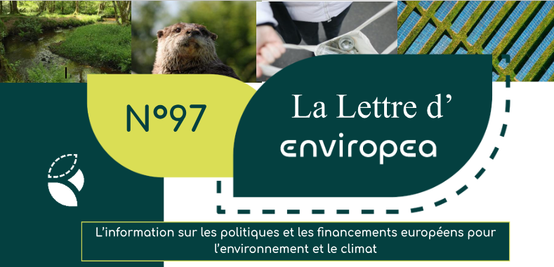 enviropea's tweet photo. 🍃 Lettre d'Enviropea n°97 🍃

🌱 Bilan sur les politiques environnementales européennes
📃 Actualités des programmes de financement européens et appels à projet
https://t.co/fU3g3KMLen

N’oubliez pas de vous abonner à la newsletter si vous souhaitez la recevoir directement ! 🍀 https://t.co/YKBZmZsW09