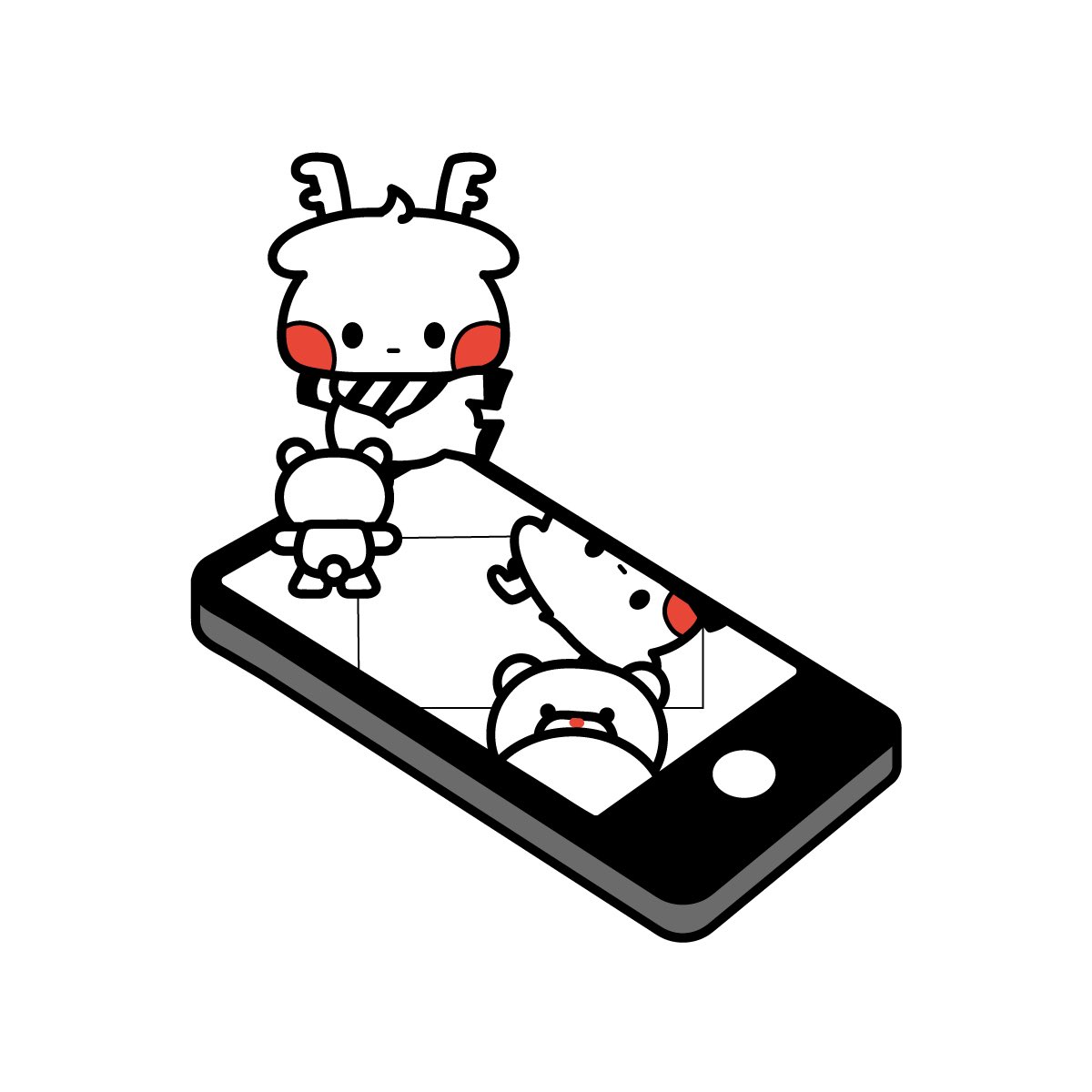 ロクちゃん｜2008年生まれの鹿キャラクター (@roku_family) / Posts / X