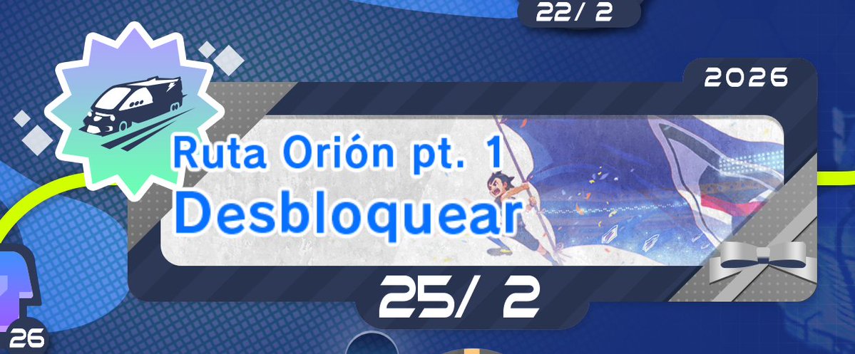 🚨 LA PRIMERA PARTE DE LA RUTA DE INAZUMA ELEVEN ORIÓN PARA EL MODO CRÓNICA DE VICTORY ROAD ESTARÁ DISPONIBLE EL DÍA 25 DE FEBRERO

LA SEGUNDA PARTE DEBERÍA DE SALIR EN MARZO