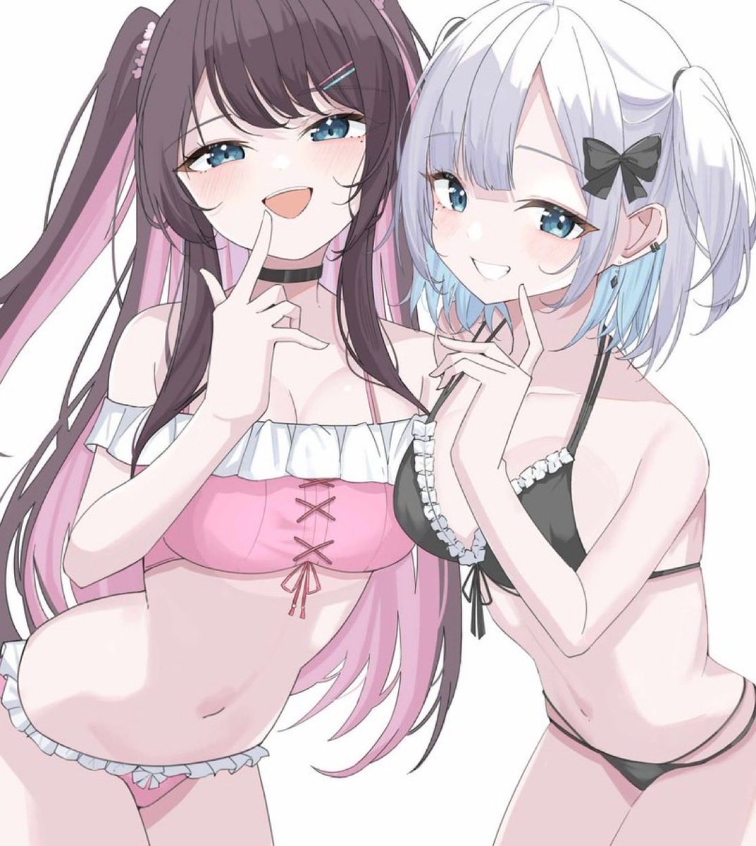「#くそ寒いので水着を貼る」|Dreamoon👾のイラスト