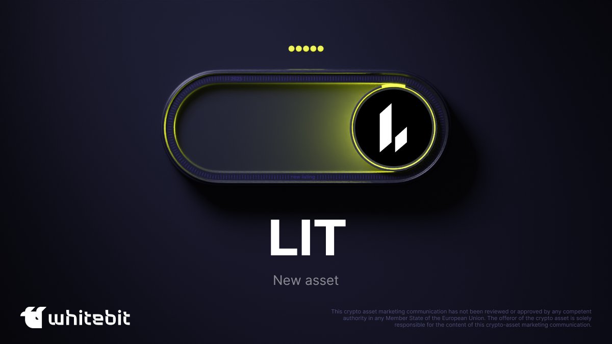 Welcome Lighter ($LIT) on the exchange! Lighter ($LIT) is the native  utility token of @Lighter_xyz, a decentralized exchange that inherits  Ethereum security and composability. Pair: $LIT/$USDT  https://t.co/nFolvFe2In