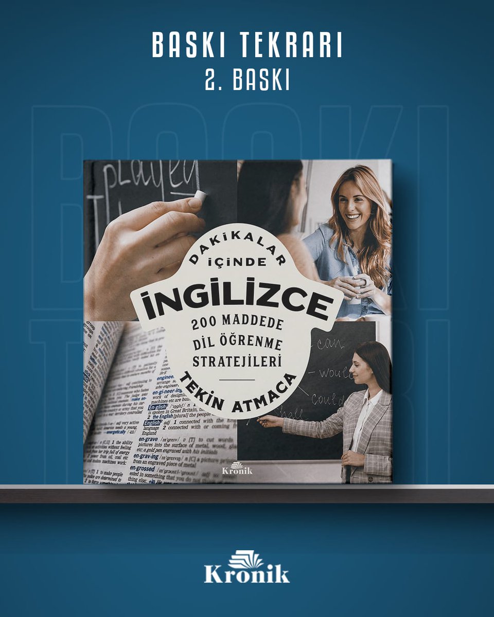 Dakikalar içinde İngilizce kitabı 2. Baskıyı yaptı. Umarım dil öğrenen herkese faydalı olur.