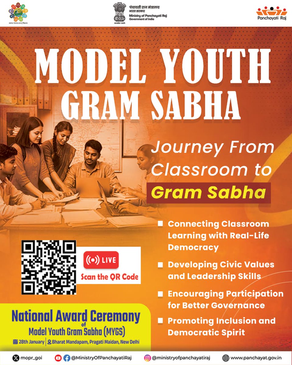 Krishnmayiii's tweet photo. #ModelYouthGramSabha https://t.co/i2TV01qzUn