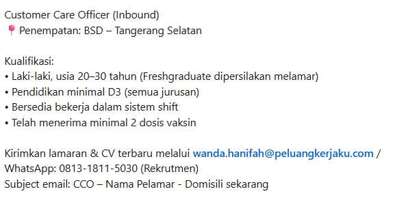 sunshine 📌SHARE INFO LOKER tweet media