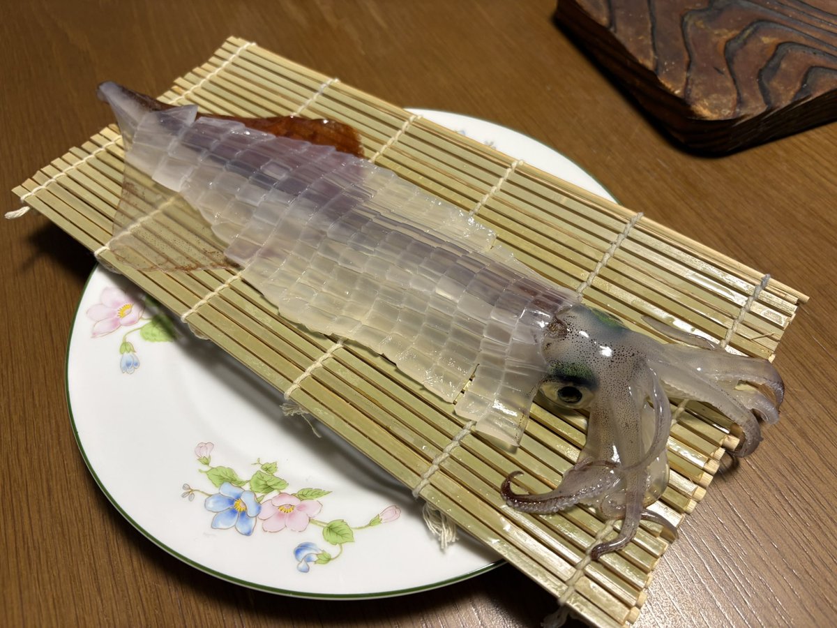 今日も活け造り