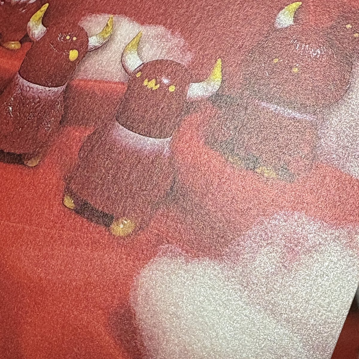 個展ポスタービジュアルと(ほぼ)同じポストカード届きました