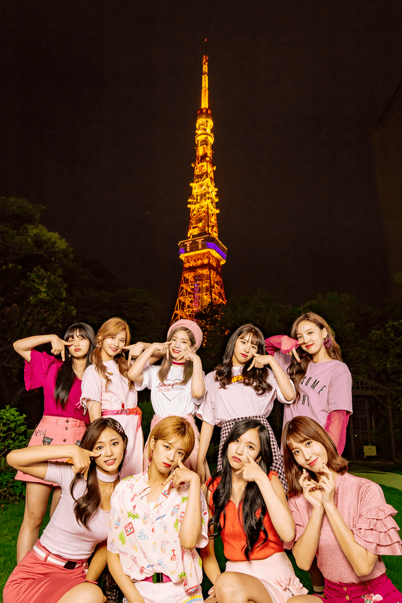 TOKYO TOWER will light up in MISAMO's colours to celebrate the release of their first full album.