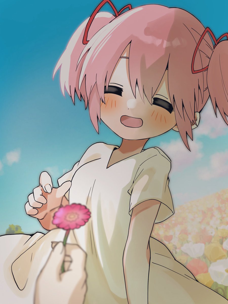 sssss_1028_'s tweet image. #まどかマギカ 
#鹿目まどか
#暁美ほむら

 ほむらちゃん、ありがとう