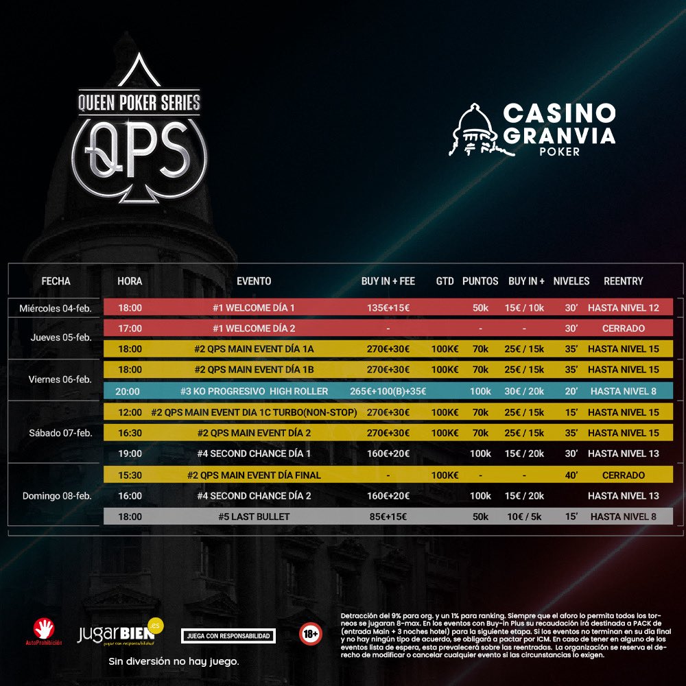 QUEEN POKER SERIES tweet media