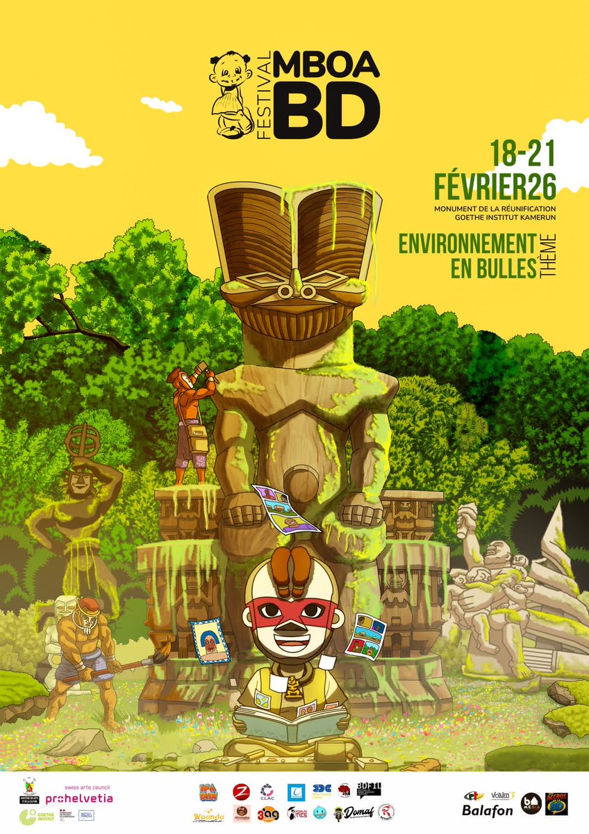 Le <a href="/MboaBDFestival/">MboaBDFestival</a> nous dévoile son affiche 👌🏾
#art237