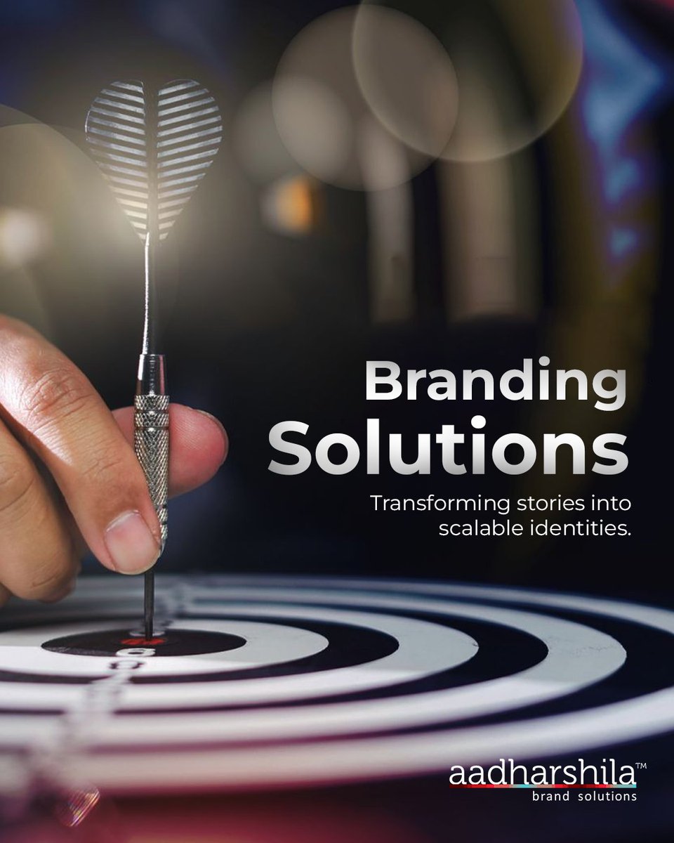 aadharshila_sol's tweet image. 🎯 Branding isn’t about being seen—it’s about being remembered. 

At Aadharshila Brand Solutions, we transform stories into scalable identities with precision and impact.

#BrandingSolutions #BullseyeBranding #BusinessGrowth