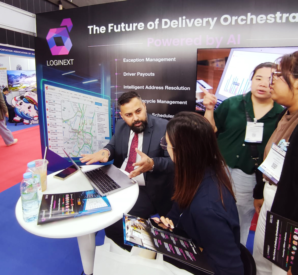 LogiNext tweet media