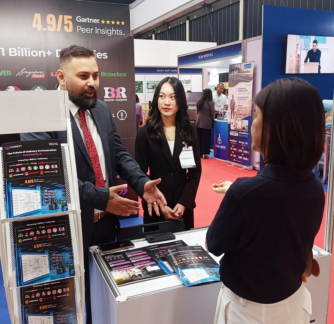 LogiNext tweet media