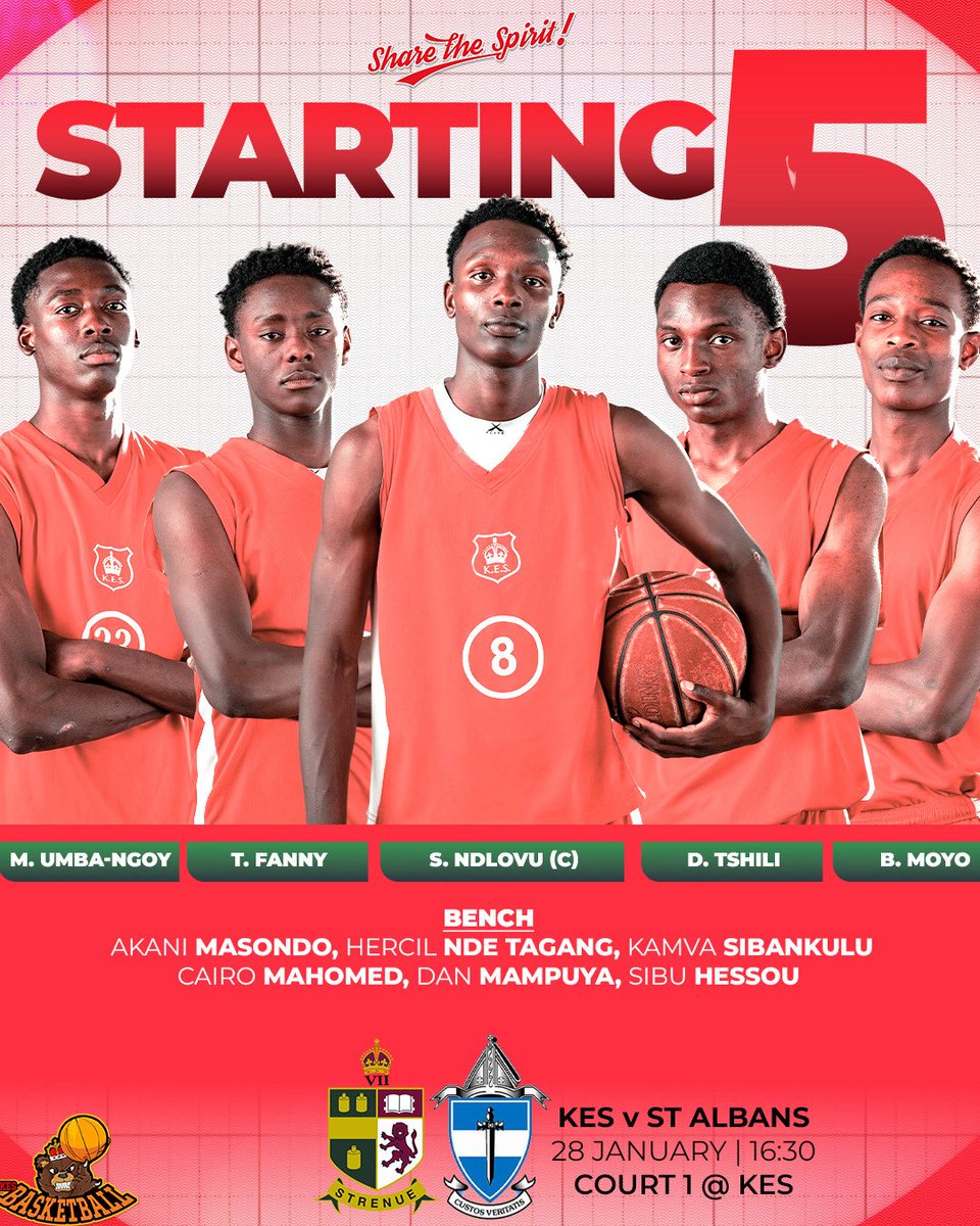 KingEdVIISchool's tweet photo. King Edward VII School is playing St Alban's College today. 

Don’t miss the action when the Red Hoops tip off at 16:30 on Court 1. 

#RedBasketball https://t.co/Dtulg1yQAo