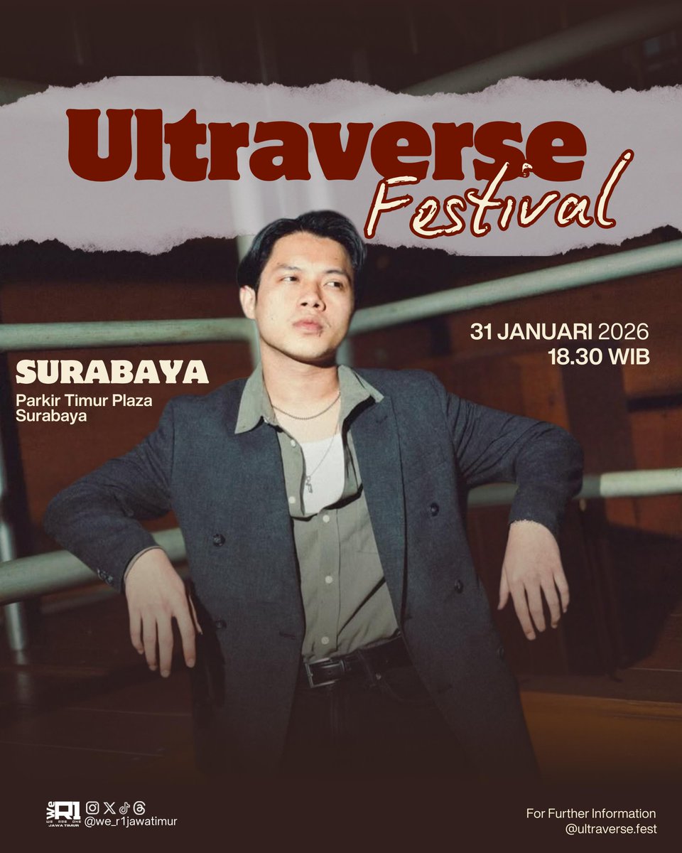 we_r1jawatimur's tweet photo. Halo Minja kembalii bawa kabar gembira nii🤩

H-3 banget Rony bakal main dan  seru-seruan bareng kita di acara @.ultraverse.fest Surabaya 😚🙌🏻 kalian udah pada amanin tiketnya belom ??

Yukk kita kumpul rame-rame sing along disanaa, syusyu 👋🏻

#ROnUpdate #RonyParulian https://t.co/e57y6Zc2wh