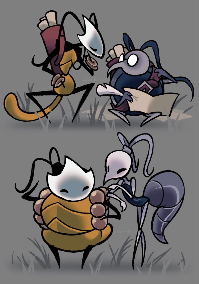 acheofslowdecay's tweet photo. parallels
#Silksongfanart #silksong #silksongart #hollowknight #hollowknightsilksong #shakra https://t.co/ivxgm3qGvC
