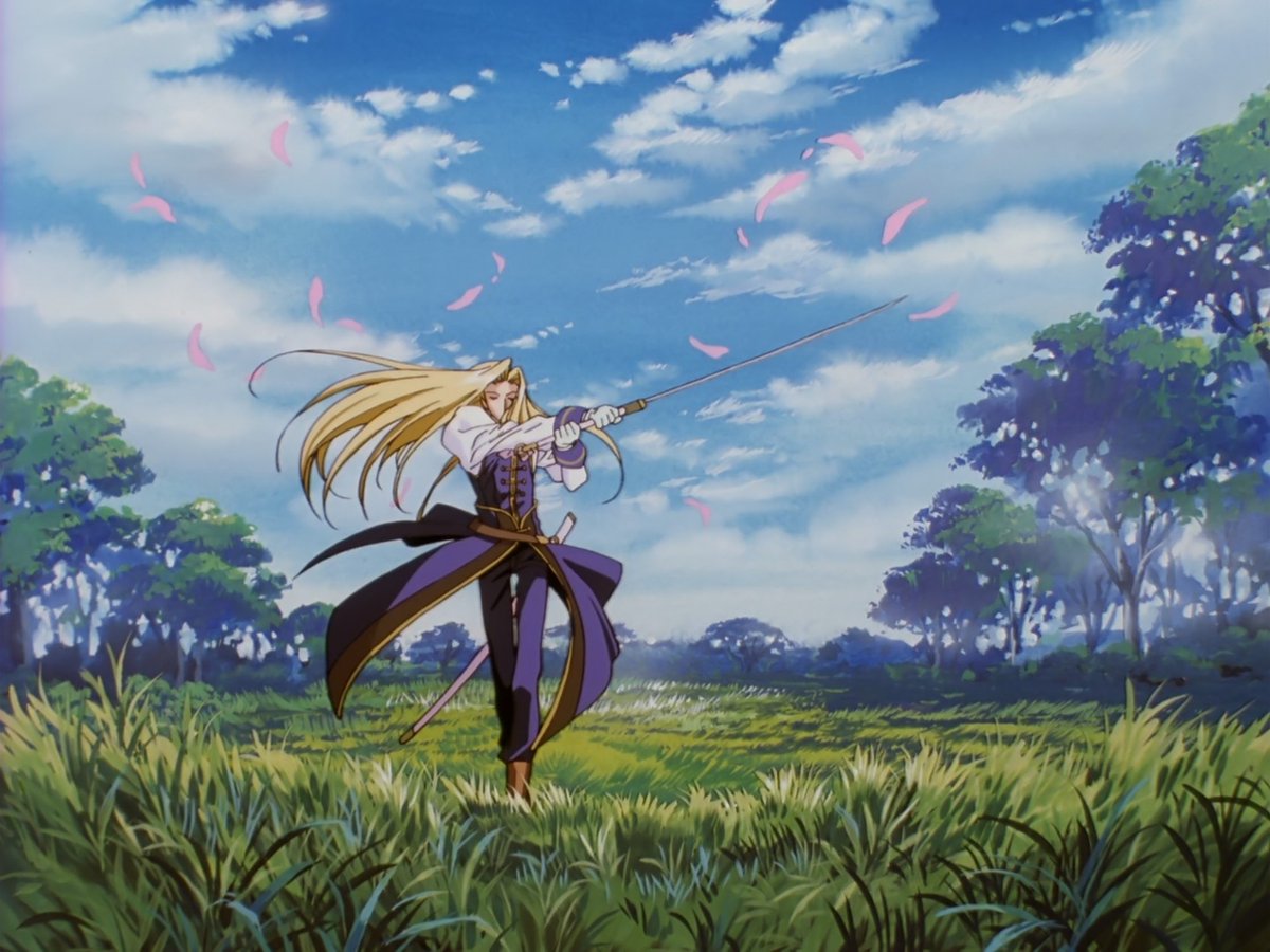 Tefio_'s tweet photo. Vision of escaflowne looks so good, sunrise in their prime years were moving different https://t.co/eIK3HsEq1d
