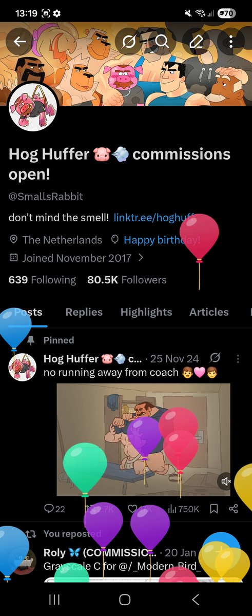 Hog Huff 🐷💨 commissions open! tweet media