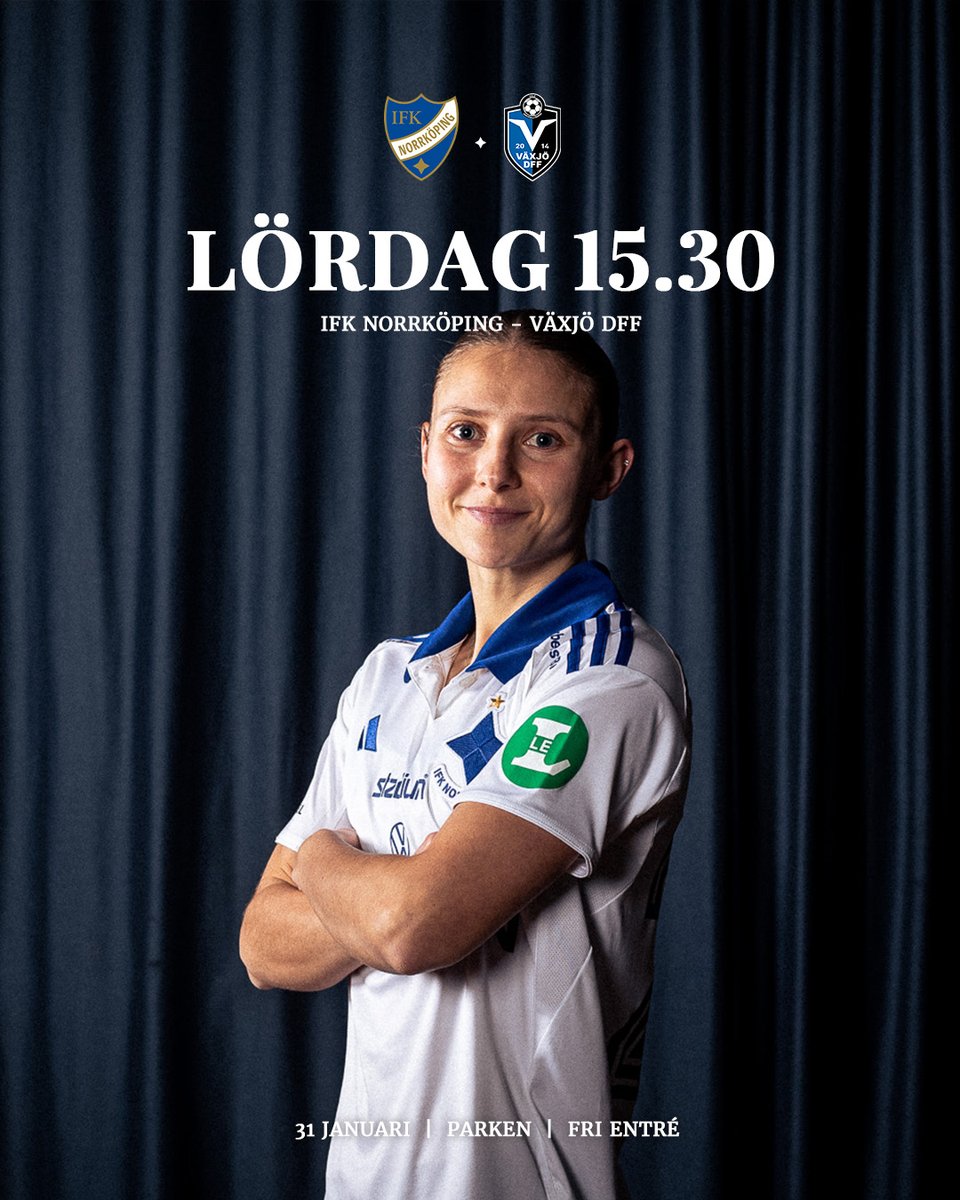 Äntligen tillbaka på Parken!

På lördag spelar damerna sin första träningsmatch på hemmaplan för året, fri entré gäller!