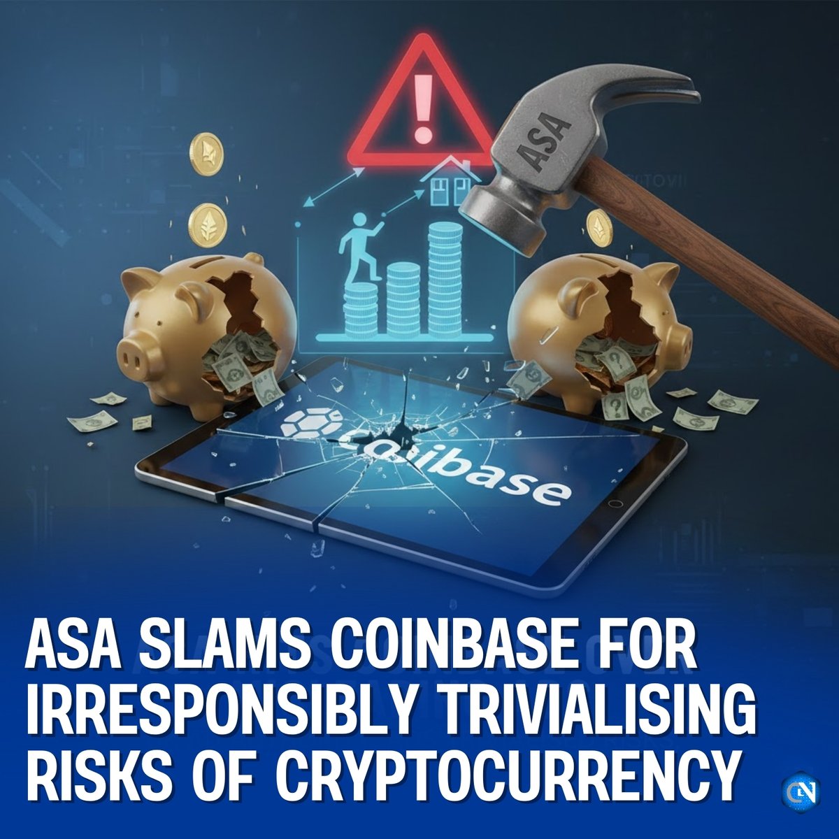 The UK Advertising Standards Authority (ASA) has formally censured Coinbase  for ads that downplayed the risks of cryptocurrency and implied it could be  a solution to common financial challenges. #Coinbase #Cryptocurrency  #CryptoNews #