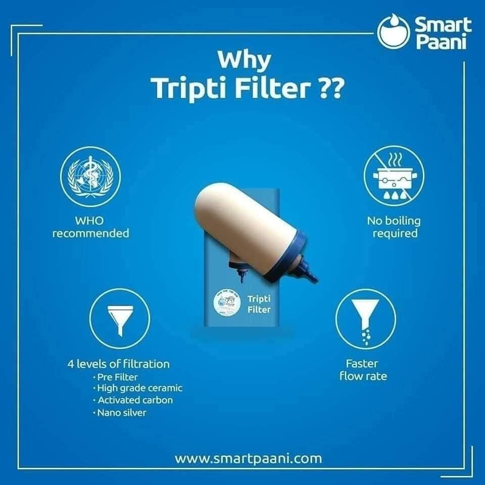 smartpaani's tweet photo. Get clean and safe drinking water with SmartPaani Tripti Filter.
To order call 9851246052.We provide delivery service within Ring Road.
#SafeDrinkingWater #Health #Tripti #EveryDropCounts #smartpaani https://t.co/Qh0XPRs450