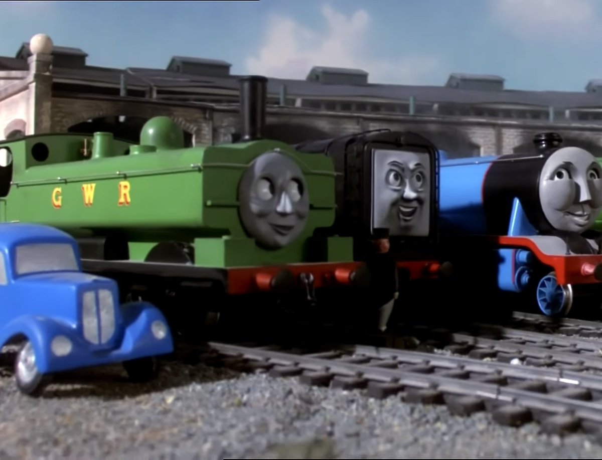 thomas17100714's tweet image. #塩屋浩三
＃きかんしゃトーマス　では
ダックを始めマードックや、時には機関士やトラックの声も担当されていた思い出深い方がまた1人…
向こうではディーゼル、ゴードン、ハット卿と仲良くやってるかな…
ご冥福をお祈りします…