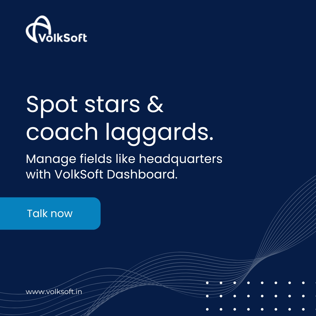 _VolkSoft's tweet image. Headquarters needs field truth along with reports. Business Dashboard delivers live agent tracking, meeting metrics, and collection scores, enabling managers to celebrate top performers and support those needing help. 

#VolkSoft #BusinessDashboard #AgentTracking #FieldVisibility