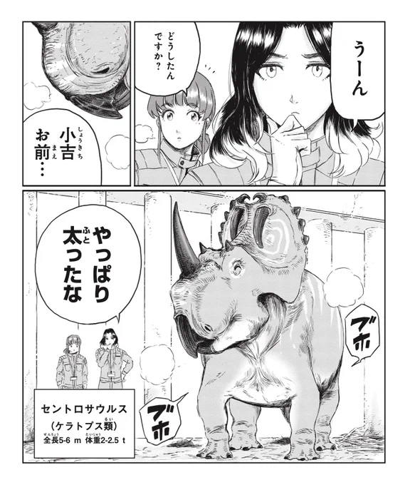 100kgダイエットをするぽっちゃり恐竜の話
(1/9) 