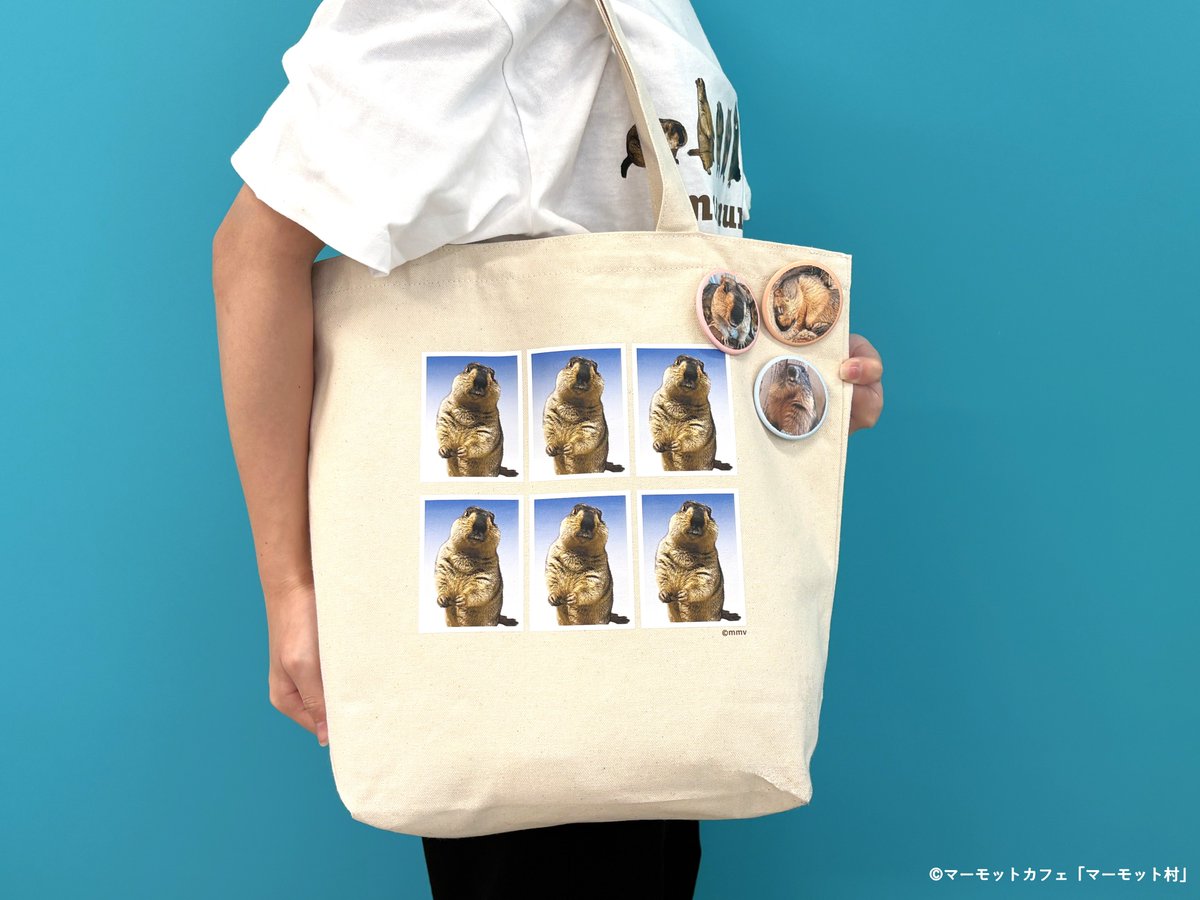 マーモット村 デイリートートバッグ