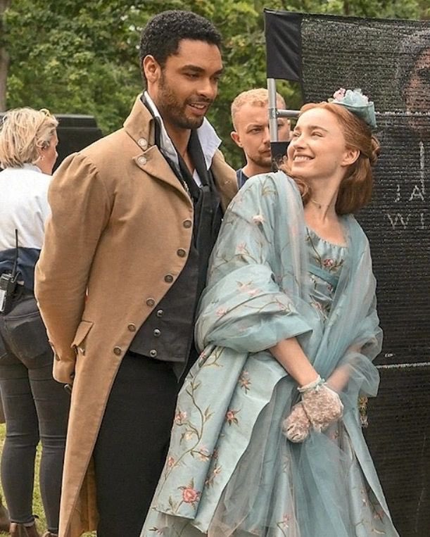 Claudia Jessie on her favourite Bridgerton ship:

“Phoebe and Regé. Because for me like season one was like just magic to me. I just couldn’t believe what was happening and what I was in. Grateful to our big sis.”