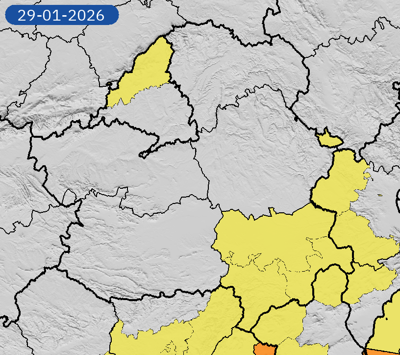 28/01 10:42 AVISOS HOY Y MAÑANA | Castilla-La Mancha: nevadas, vientos y lluvias. Nivel máximo de aviso: naranja.
Actualizaciones en aemet.es/es/eltiempo/pr…