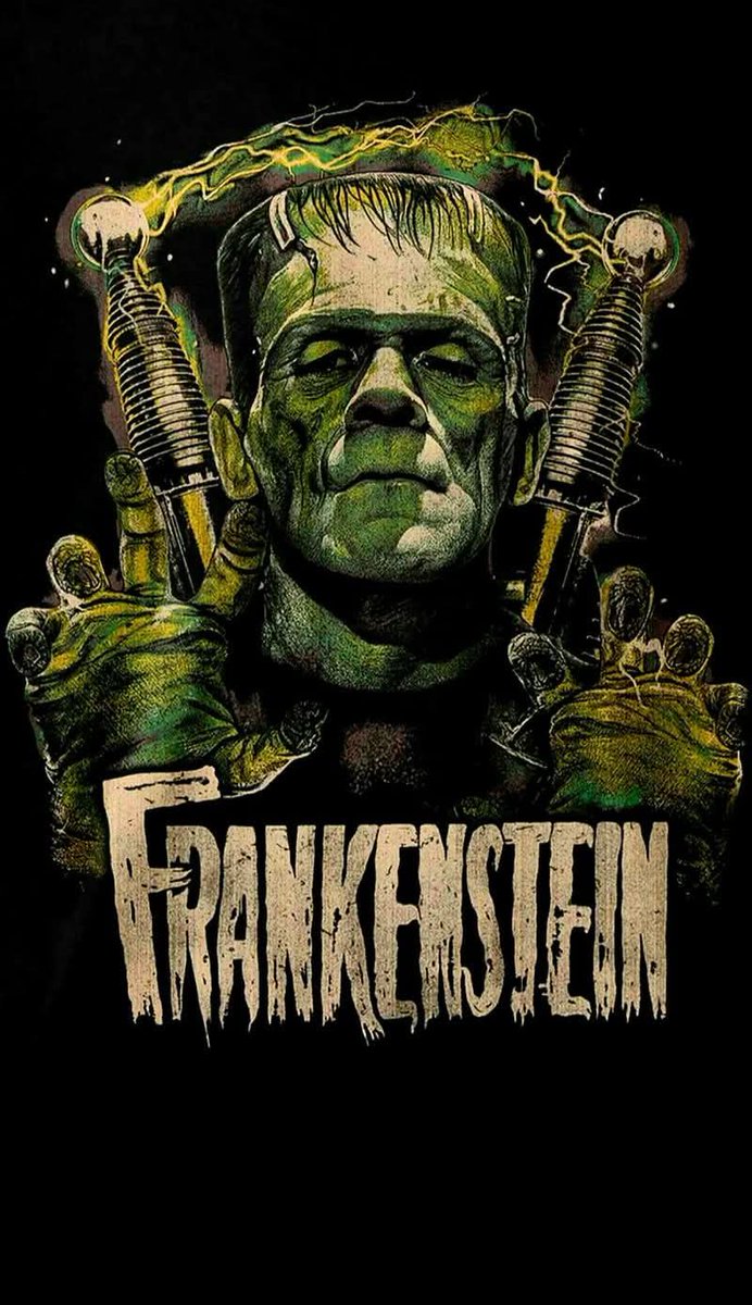 man_monster3's tweet photo. #Horrorart #Frankenstein #UniversalHorror https://t.co/csxAQ8Cz9H