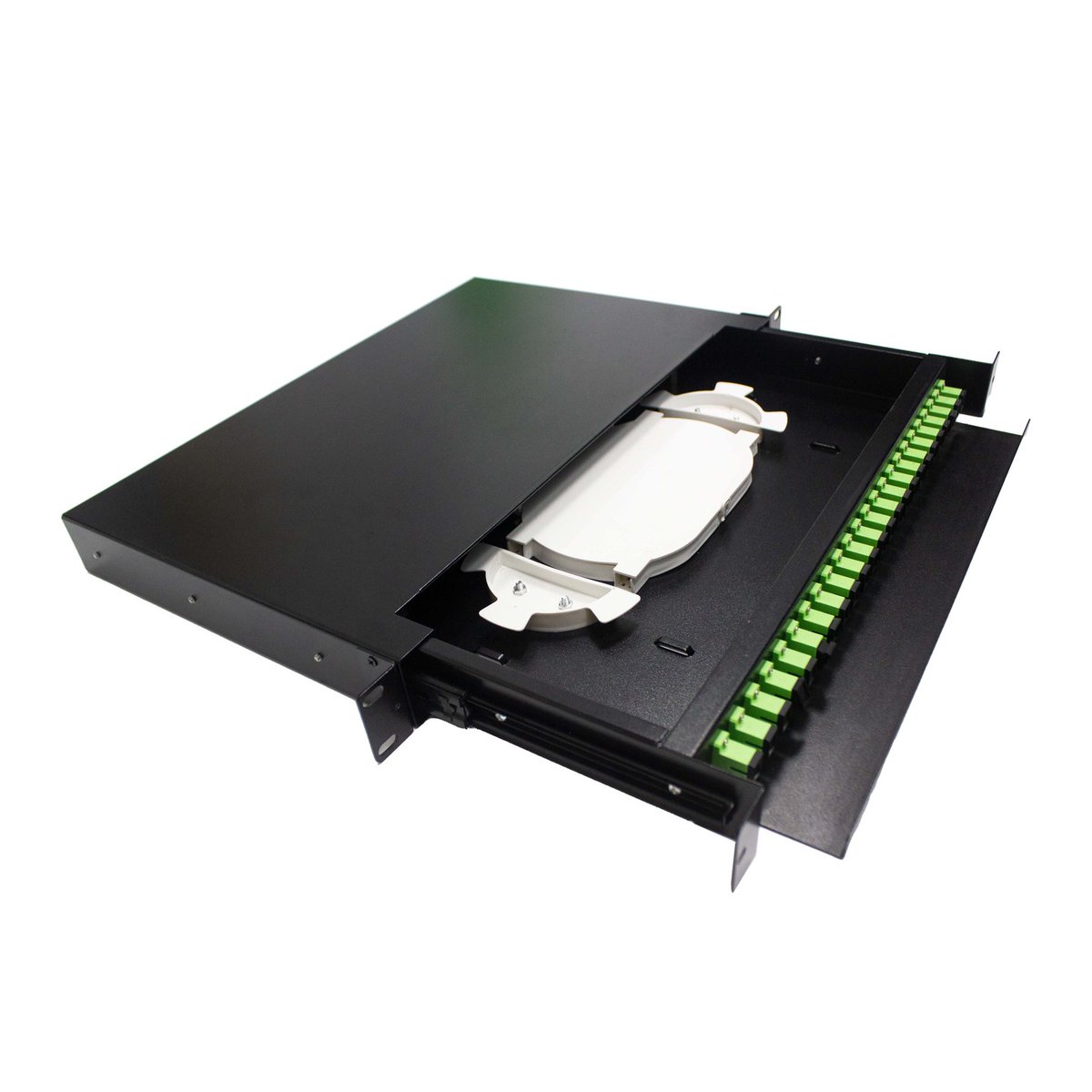 AngnetTech's tweet photo. 12/24 Port Rack-Mounted ODF: High-density, space-saving, and efficient! Compatible with 19-inch racks, enabling quick and stable network setup for data centers/telecommunications! Need to upgrade your equipment room cabling? #RackMountedODF #HighDensityDistributionFrame https://t.co/GlnKC9KLBf