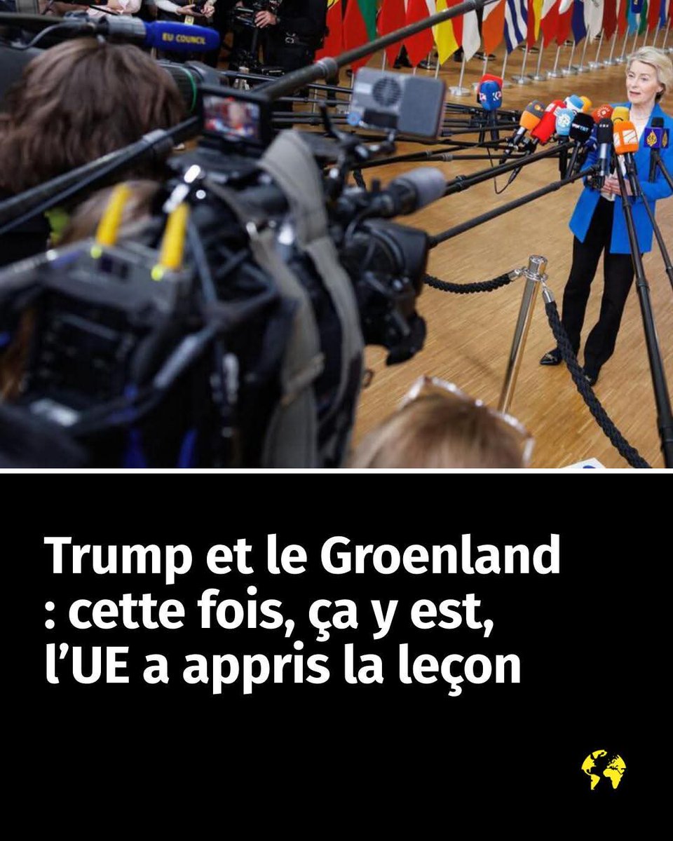 brigitte81434's tweet image. 🇪🇺🇬🇱🇺🇸 “La grande victoire de la dernière semaine, c’est que désormais, les États-Unis nous prennent au sérieux et se disent que nous sommes prêts à agir : c’est un tournant majeur.”
(Courrier International)

#ForSure