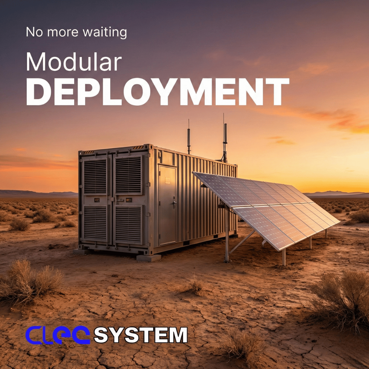 cleo_system's tweet photo. Modular Data Centers are the solution to the "Power Gap." 
Why wait 5 years for a hyperscale build when you can deploy edge-ready modules in months? 

Flexibility is the ultimate competitive advantage in the AI era. 

#CleoSystem #DataCenter #EdgeComputing https://t.co/pCKxmHVsAX