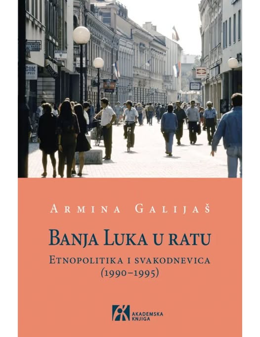 𝐏𝐫𝐯𝐢 𝐳𝐯𝐚𝐧𝐢č𝐧𝐢 𝐝𝐨𝐤𝐮𝐦𝐞𝐧𝐭 𝐨 𝐫𝐚𝐭𝐮 𝐮 𝐁𝐚𝐧𝐣𝐨𝐣 𝐋𝐮𝐜𝐢

Knjiga 𝐁𝐚𝐧𝐣𝐚 𝐋𝐮𝐤𝐚 𝐮 𝐫𝐚𝐭𝐮: 𝐄𝐭𝐧𝐨𝐩𝐨𝐥𝐢𝐭𝐢𝐤𝐚 𝐢 𝐬𝐯𝐚𝐤𝐨𝐝𝐧𝐞𝐯𝐢𝐜𝐚 (𝟏𝟗𝟗𝟎–𝟏𝟗𝟗𝟓) autorice 𝐀𝐫𝐦𝐢𝐧𝐞 𝐆𝐚𝐥𝐢𝐣𝐚š predstavlja prvi naučno utemeljen i sistematski rad