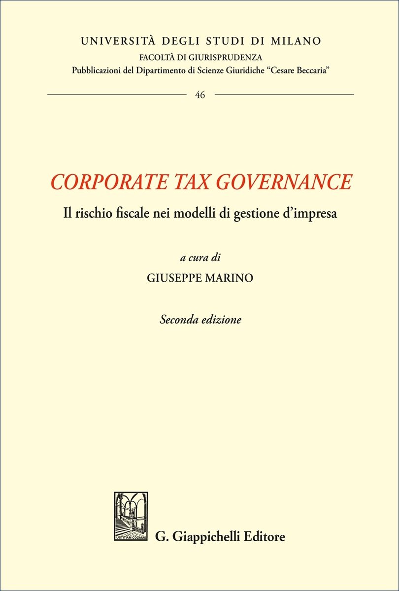 DSGBeccaria's tweet photo. Pubblicato il volume ‘Corporate Tax governance’ a cura di G. Marino, nella collana @DSGBeccaria @LaStatale
di Milano 🥇e-book gratuito https://t.co/ST55jDccGs  
🎯cartaceo
https://t.co/0lHsHynXIS 
🎯Corso perfezionamento https://t.co/kxrlocT1LF ||
@follower @Corriere @OdcecMilano https://t.co/EDnpmWcPA3