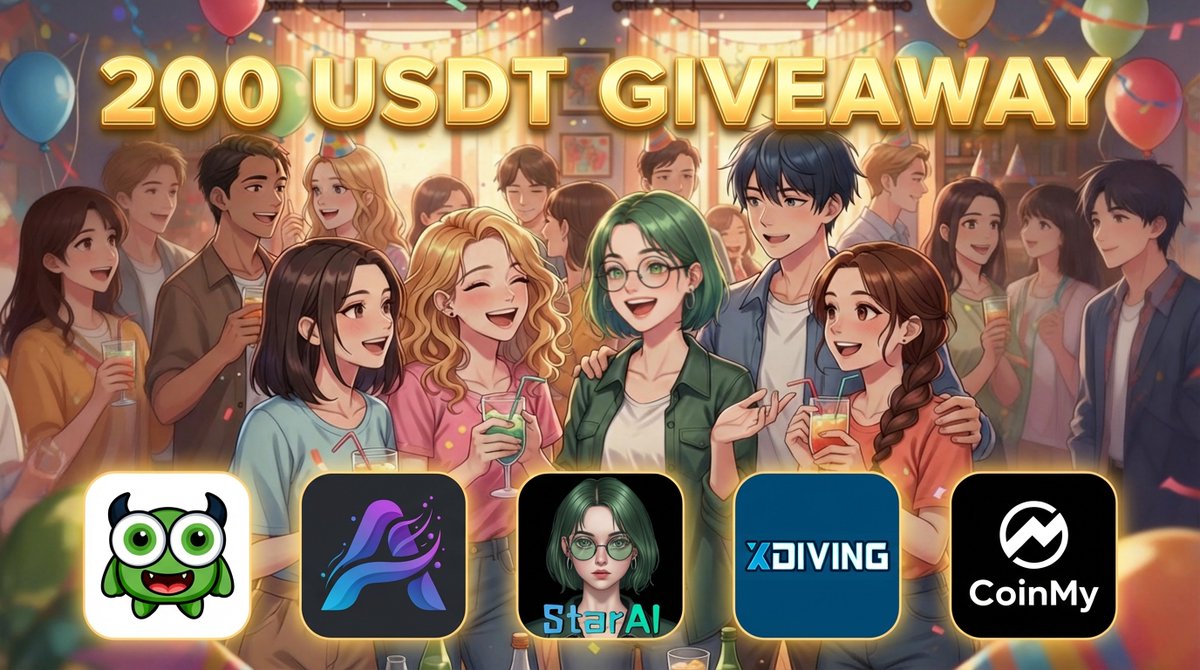 🎉 #StarAI 2026 New Year Giveaway – Round 3 🎉

💰 Total Prize: 200 $USDT
🏆 20 winners × 10 $USDT each

🔔 How to join:
1️⃣ Follow all: <a href="/The_StarAI/">StarAI</a> <a href="/XDIVING_Ocean/">XDiving</a> <a href="/MoonnFun/">Moonn.Fun</a> <a href="/CoinMy_Cex/">COINMY</a> <a href="/The_AgentBay/">AgentBay</a>
2️⃣ Like + RT this post
3️⃣ Comment “joined”

🗓️ Jan 28 – Feb 4, 2026
📩 Winners