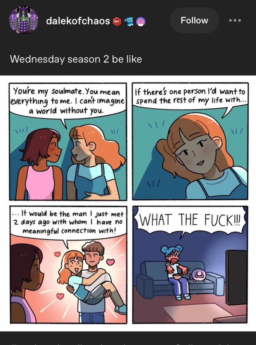 This is every season of Wednesday