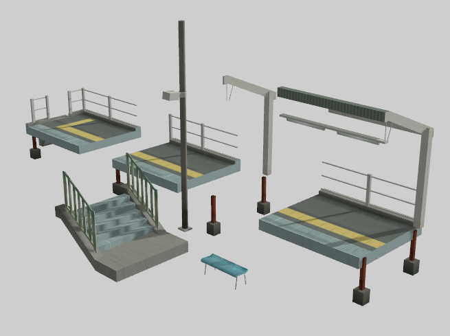☘️3Dモデル販売開始☘️

パーツを組み合わせてキミだけの駅を作ろう

駅ホームキットA | いなば uri.booth.pm/items/7923198 #booth_pm #VRChat