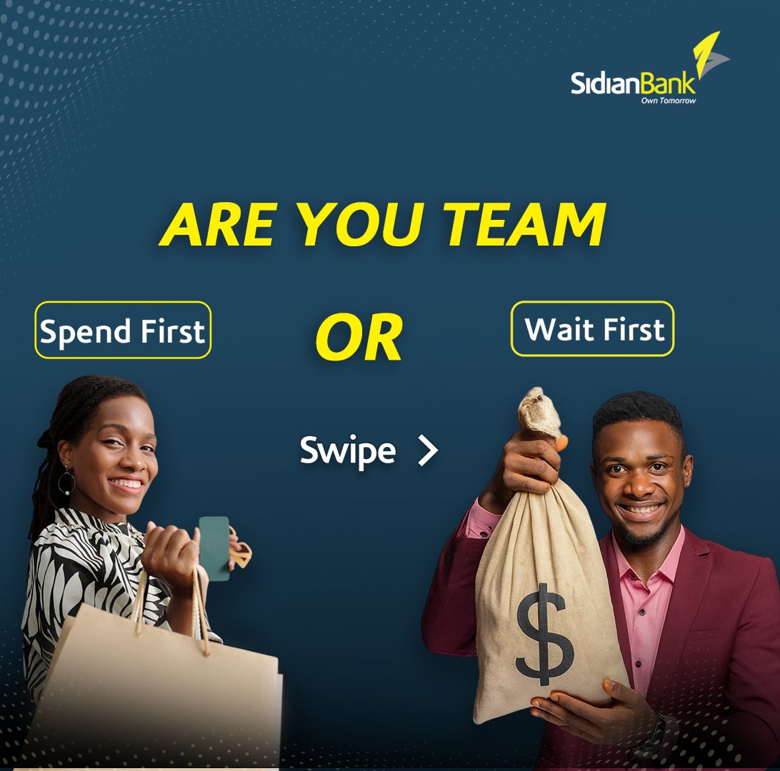 SidianBank's tweet image. This week’s #SmartMove: The 48-Hour Wait Period 🧊🧘‍♂️ Kabla ujaze shopping cart, wacha pesa kwanza itulie for 48 hours. Your budget will thank you by mid-month! 📉 ​

​Are you a "spend now" or a " wait and budget first" person? ​

#SmartMovesWednesday #PaydayVibes