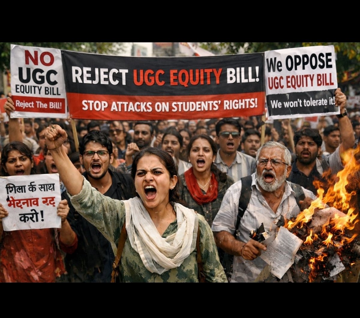 #UGC_काला_कानून_वापस_लो