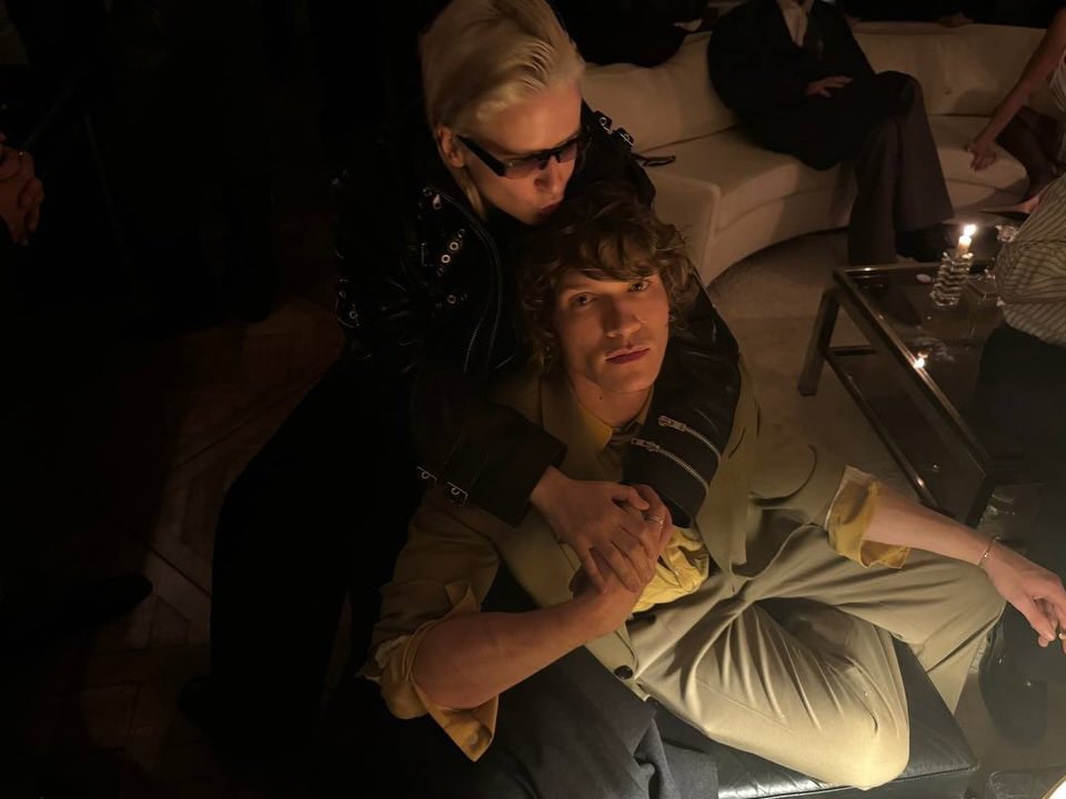 connorstupdates's tweet image. Connor Storrie with Dasha Gushchina last night! 

📲 gushchinadash via instagram